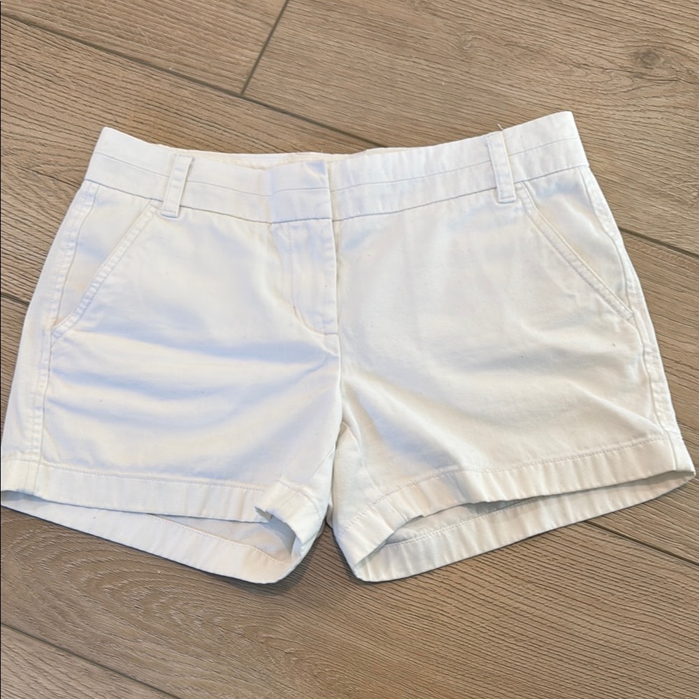 J. Crew White Shorts
